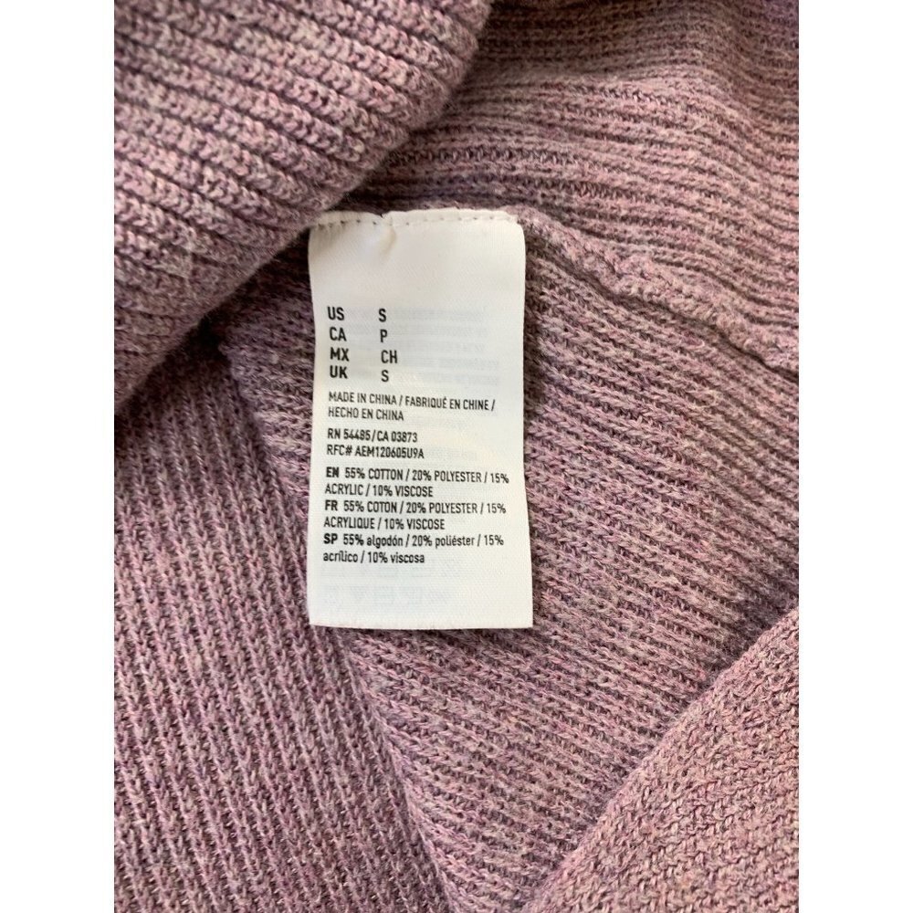 American Eagle Women's Dark Pink Top - Picture 5 of 8
